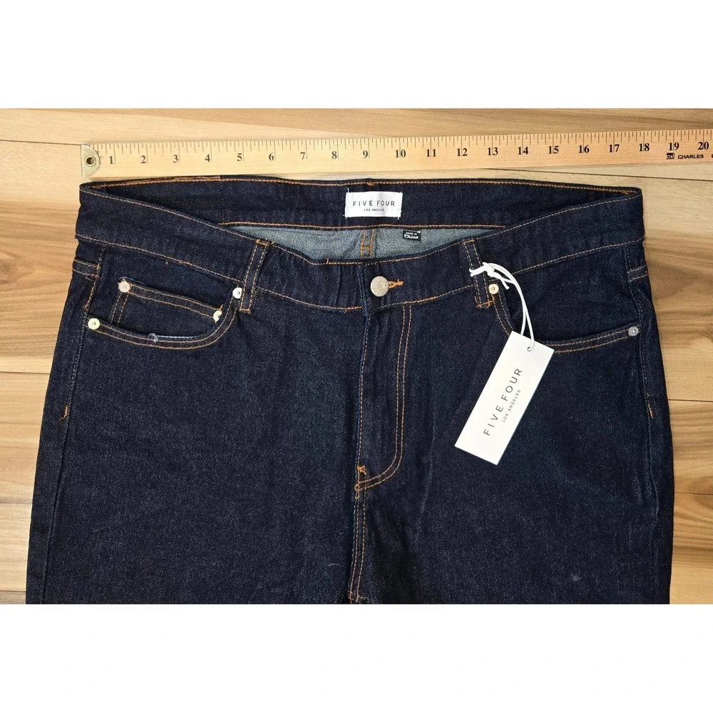 Five Four Rollins Jeans Mens Dark Indigo Size 36x32 Straight NWT‎